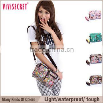 Latest Cell Phone Two Sided Flower Pattern Long Strip Woman Shoulder Bag photo-6