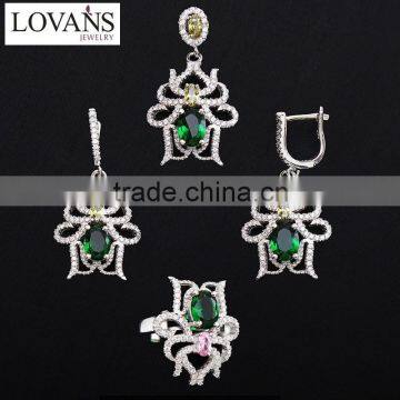 Locket Jewelry Set Ebay China Website 925 Sterling Silver Jewelry Wholesale TZ-0167 photo-2