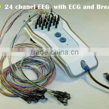 Portable 24-channel EEG electrode