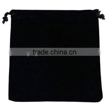 10*20cm In Stock Custom Printed Drawstring Pouch Fabric Velvet Gift Bag photo-5