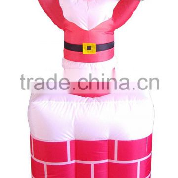 Super quality professional inflatable santa claus decorations