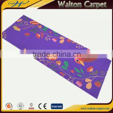 Custom logo eco-friendly best quality ink jet printed yoga mat