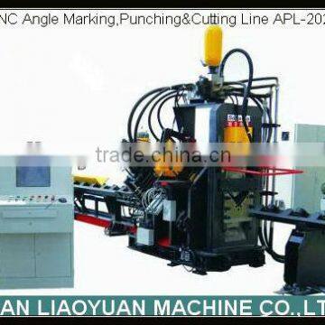 CNC Angle Marking, Punching & Cutting Line for Power Transmission Tower