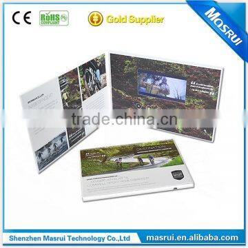 High Quality 5 Inch LCD ScreeenVideo Brochure Card/ Video Greeting Card photo-2