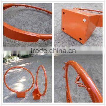 45cm Dia Round Steel Square 12 Hoops Basketball Ring in Stock photo-4