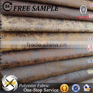 Faux Leather Bonded Upholstery Fabric Home Textile Sofa Fabric photo-4