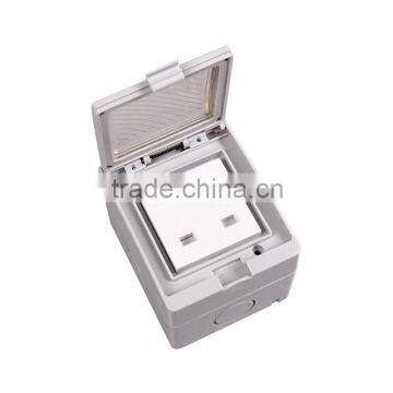 Waterproof English Style Electrical Wall Switches Socket IP66 photo-3