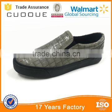 special pu slip on shoes