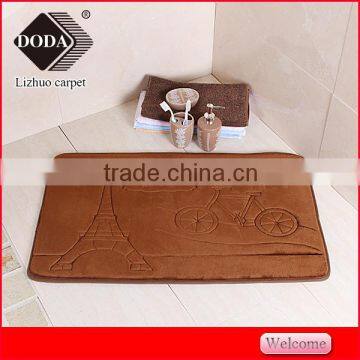 The latest designs non-slip bathroom carpet door mat livingroom rugs