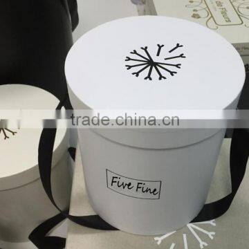 Luxury White Flower Boxes for Roses Packaging photo-5