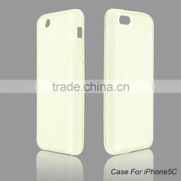 New product clear tpu gel phone cases for iphone 5c