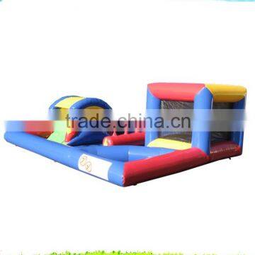 Inflatable Playzone with Curved Ballpond