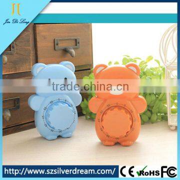 Cartoon bear Plastic animal custom kitchen timer