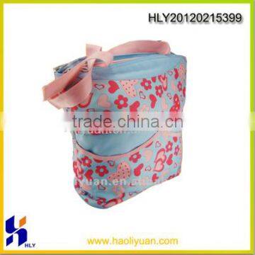 Polyester durable fashion functional holding baby bag