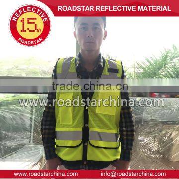 EN20471 High Viz Security Reflective Vest