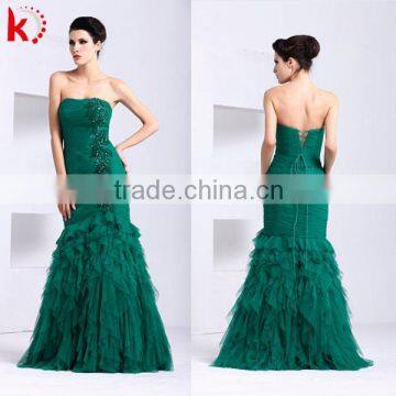 New Arrive Off Shoulder Lace Up Layer Fishtail Cheap Homecoming Dresses