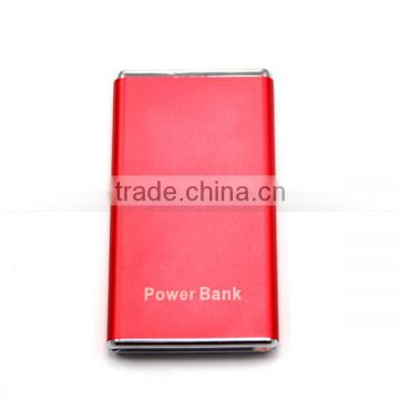 4400mah Slim Portable Metal Mobile Power Bank for Moblile Phone