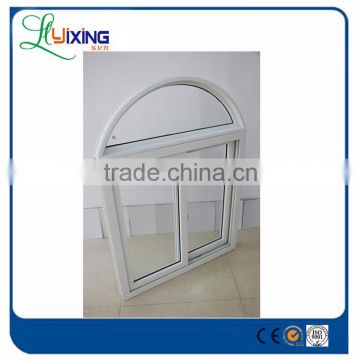 Factory best price wood color pvc windows