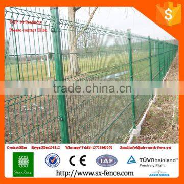 3D Curved Welded Wire Mesh Panel Fence From Professional Factory