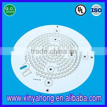 SMD High Luminous LED Light Round Shape Circuit Board, Flexible LED Lamp PCB