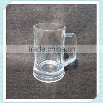 400ml glass beer mug high quality beer glass cup with handle