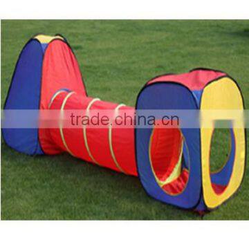 Large L shape play tent tunnel 3pcs for many kids