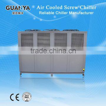 Guanya screw compressor air cooled chiller for injection moulding machinery