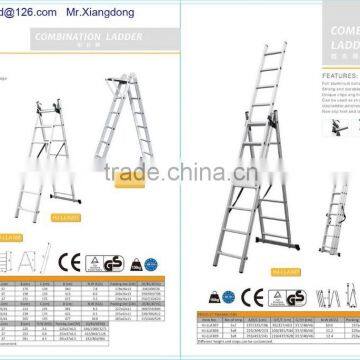 Combination folding Aluminum ladder