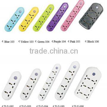 Indoor 4 Way 10A Universal Power Strip photo-2