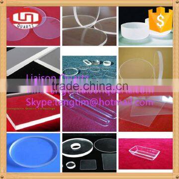 High temperatures and Preservative UV quartz glass plate from lianyungang