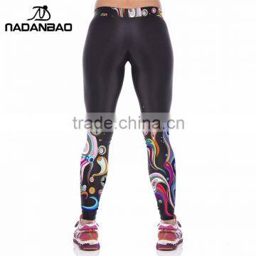 Fashion Yoga Pants High Elastic Sports Trousers Fitness Running Woman Leggings photo-3