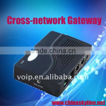 RoIP 102,with sip server for voice communicatio between voip,radio and gsm network,Cross network roip gateway