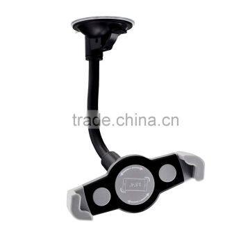 360 Rotating Diagonal Design Flexible Gooseneck Windshield Car Cup Phone Holder For 3.5-6" Smartphone photo-2