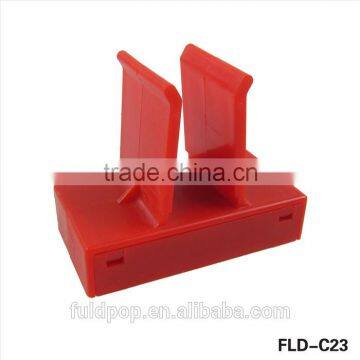 New products red supermarket shelf magnetic pop clip