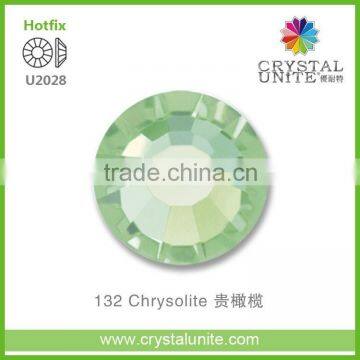 U2028 Chrysolite Optimal Hot Fix Rhinestone