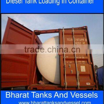 Diesel Tank Loading in Container