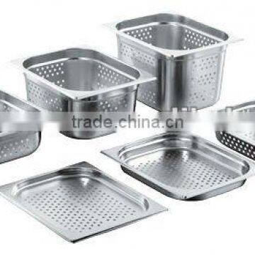 Stainless Steel 1/2 Perforated GN Pan (Hole:5MM Dia.)