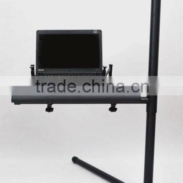 2013 new style personal computer desk(load bearing 25kgs, alulminum, black&white)