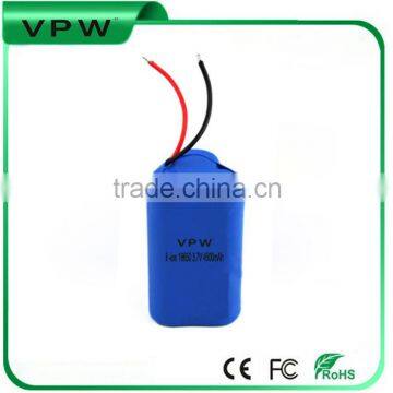 Guangzhou Vpw 18650 3.7 v 4500mah Li-ion Rechargeable Battery