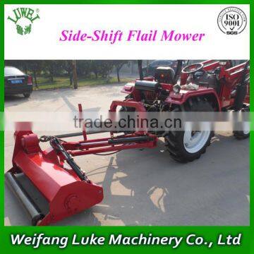 tractor rear mounted Side-Shift verge flail mower grass cutter