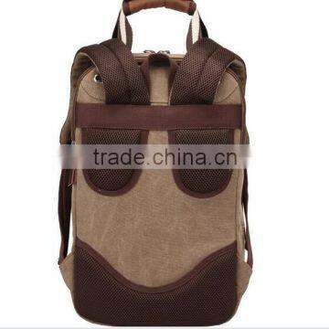 Multifunction Outdoor Waxed Canvas Backpack With Handle photo-4