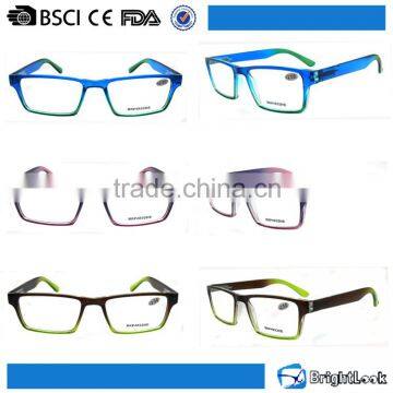 Popular fashion designed eyewear,plastic reading glasses