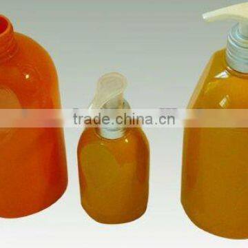 PVC 750ml Cosmetic Fancy Lotion Plastic Bottle by Shenzhen Manufactuer