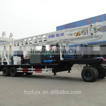 BZCT600 tralier mounted drilling rig