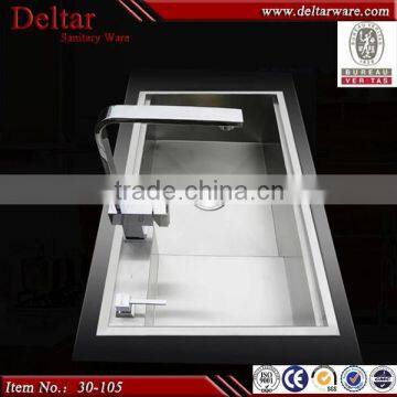 Modern Family Kitchen Bar Sink Foshan Factory Direct_Square Big Size Kitchen Sink_Apartment Size Kitchen Sink Stainless Steel