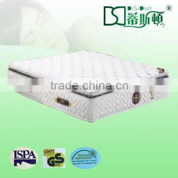 Pillow Top Pocket Spring Mattress Memory Foam Twin Mattress DS-SA18-2