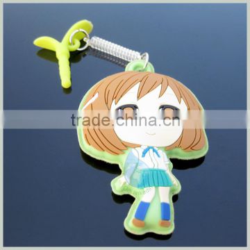 3D custom pvc cartoon key tag