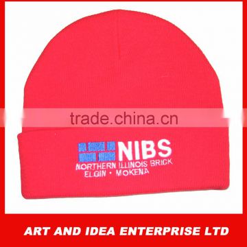 custom beanies,2014 fashionable acrylic knitted cap in China