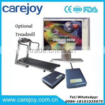 Carejoy CE approved Wireless Stress Test ECG System with ST Software Kit Treadmill optional