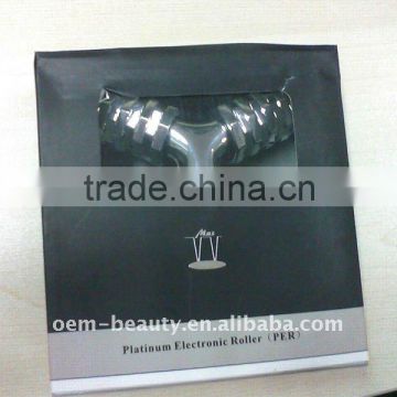 Simple cosmetic Platinum Electronic Roller for skin tightening